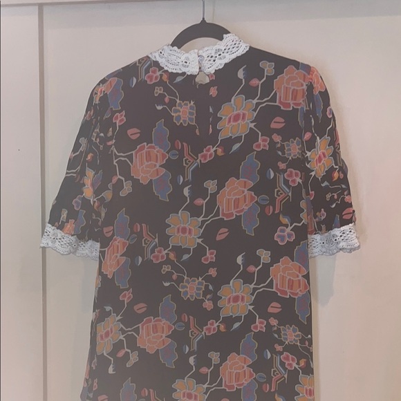 Anthropologie Verb Pallavee Singhee Floral Lace size medium Dress - Picture 14 of 17